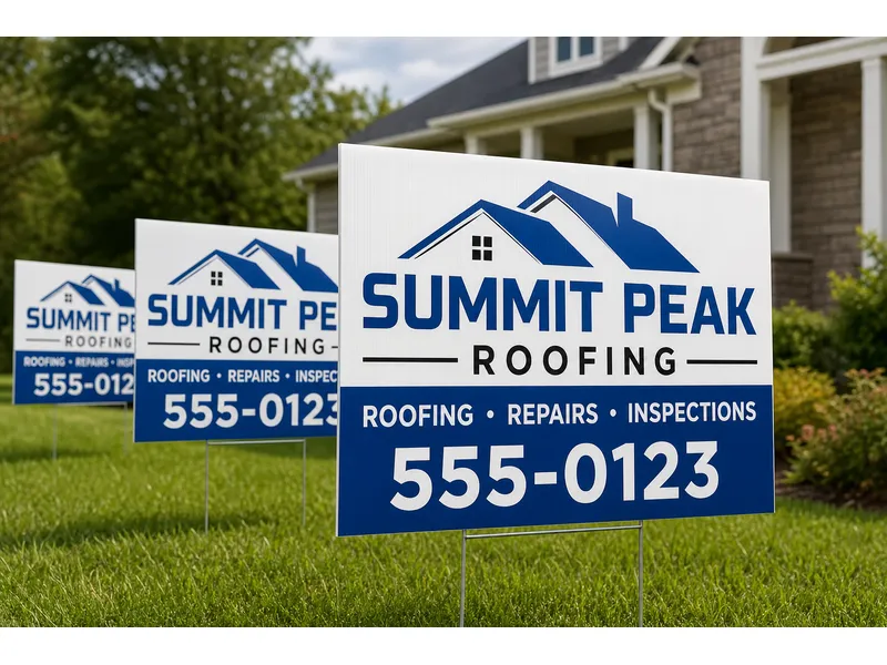 Yard Signs 24″ × 18″