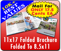 11x17 Brochure EDDM HIGH VOLUME