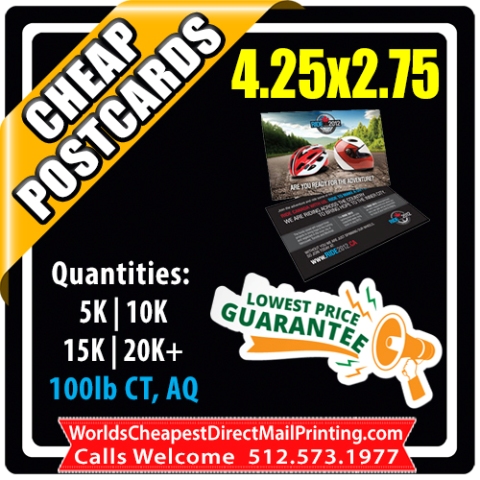 4.25x2.75 Postcards & Rackcards