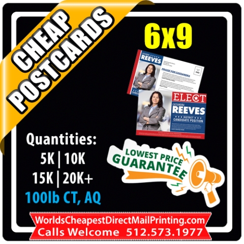 6x9 Postcards & Rackcards