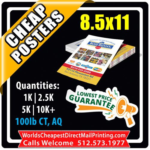 8.5x11 Postcards & Rackcards